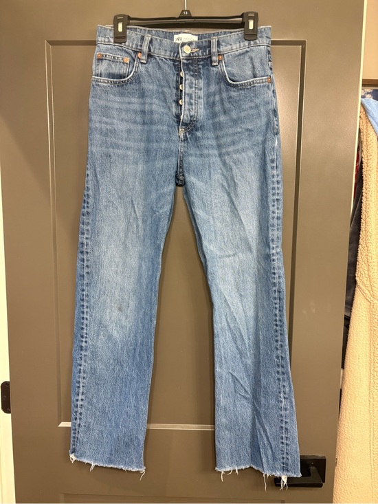 Zara Denim - Light Blue Women’s Straight-Leg Jeans - Zara